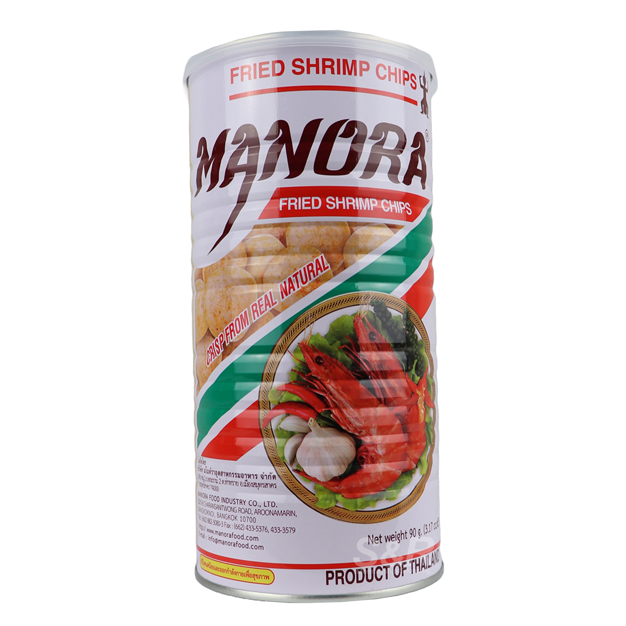 Manora Fried Shrimp Chips 90g